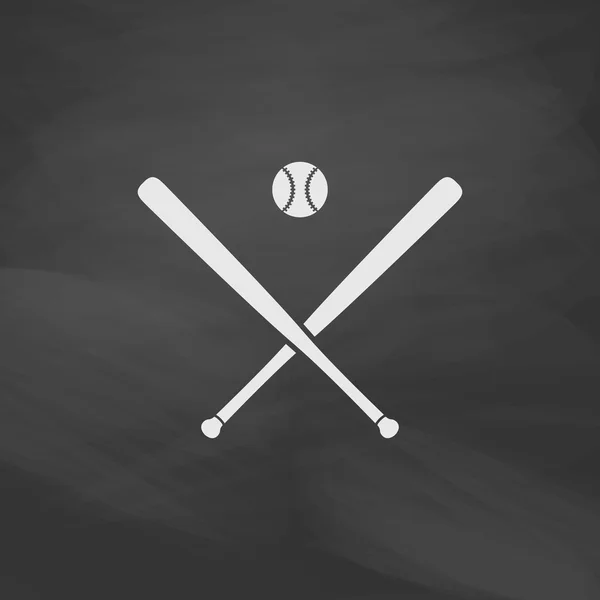 Baseball-Computersymbol — Stockvektor