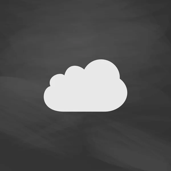 Σύννεφο υπολογιστών σύμβολο — Διανυσματικό Αρχείο