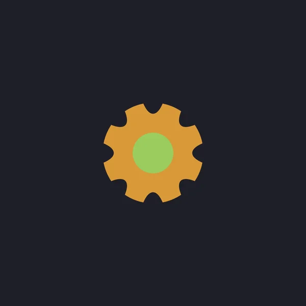 Sprocket komputer symbol — Wektor stockowy