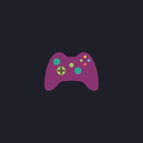 Gamepad símbolo del ordenador — Vector de stock