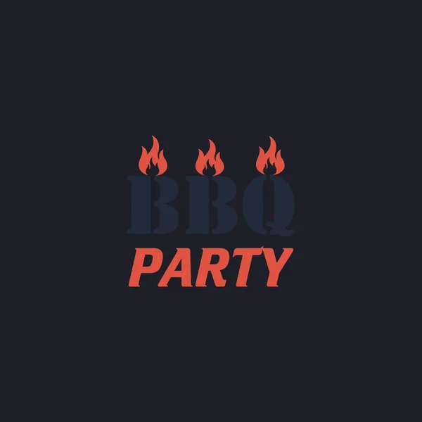 Trudnej sytuacji symbol komputer Bbq — Wektor stockowy