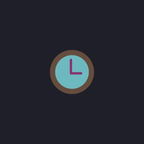 Σύμβολο υπολογιστή χρονικό ρολόι — Διανυσματικό Αρχείο