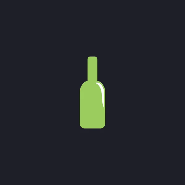 Alcool ordinateur symbole — Image vectorielle