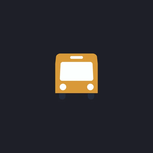 Autobus-datamaskinsymbol – stockvektor