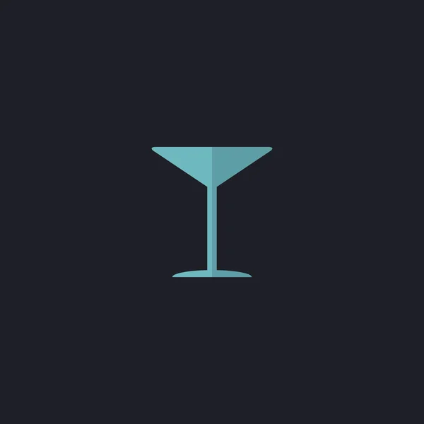 Cocktail-Computersymbol — Stockvektor