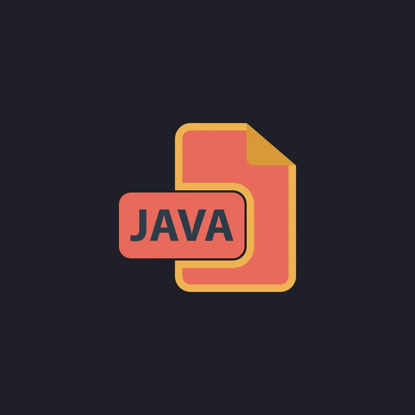 Símbolo informático JAVA Vector de stock por ©burntime555 126440674