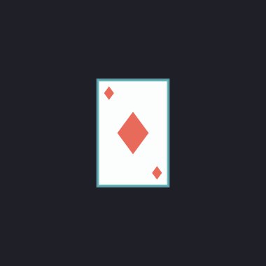 Elmasların kartı bilgisayar simgesi