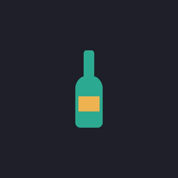 Vino símbolo de ordenador — Vector de stock