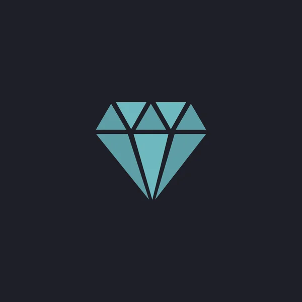 Diament komputer symbol — Wektor stockowy