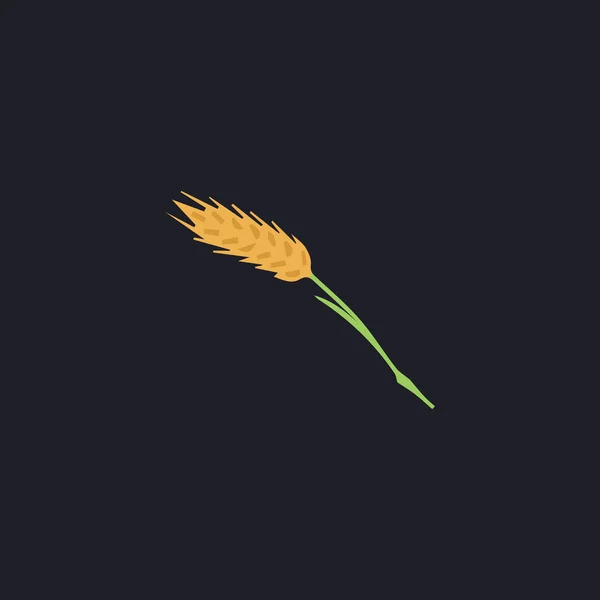 Símbolo do computador de trigo —  Vetores de Stock