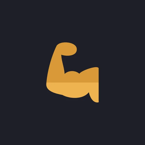 Biceps computer symbool — Stockvector