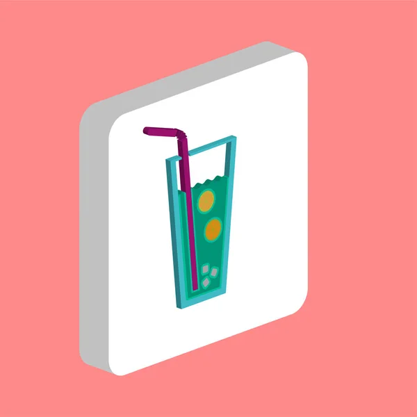 Limonade Eenvoudig Vectoricoon Illustratie Symbool Ontwerp Sjabloon Voor Web Mobiele — Stockvector