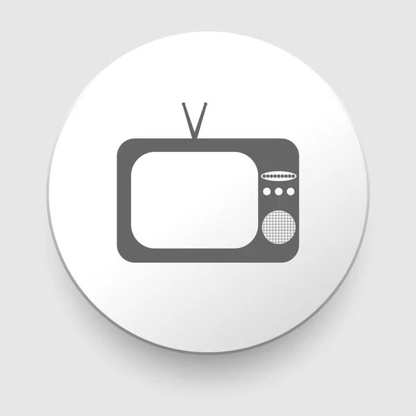 재생 TV 아이콘 — 스톡 벡터