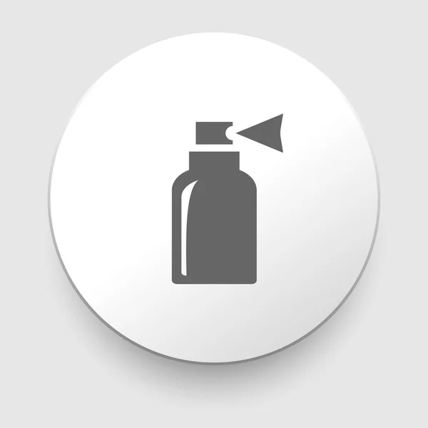 Vectorillustratie van geïsoleerde fles pictogram — Stockvector