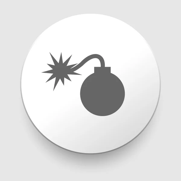 Bomb icon — Stock Vector