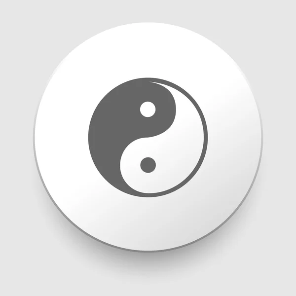 Symbole yin et yang — Image vectorielle