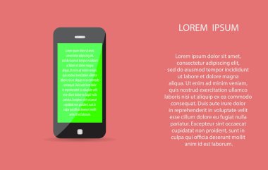 Mobil gerçekçi simgesi