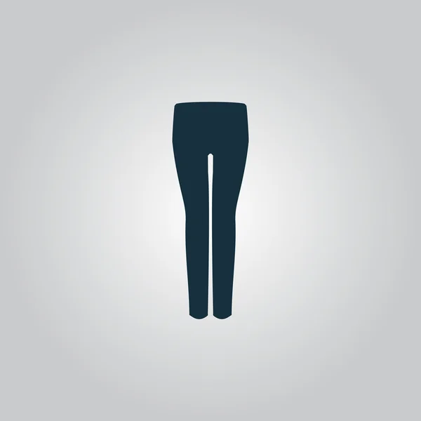 Női nadrág ikon — Stock Vector
