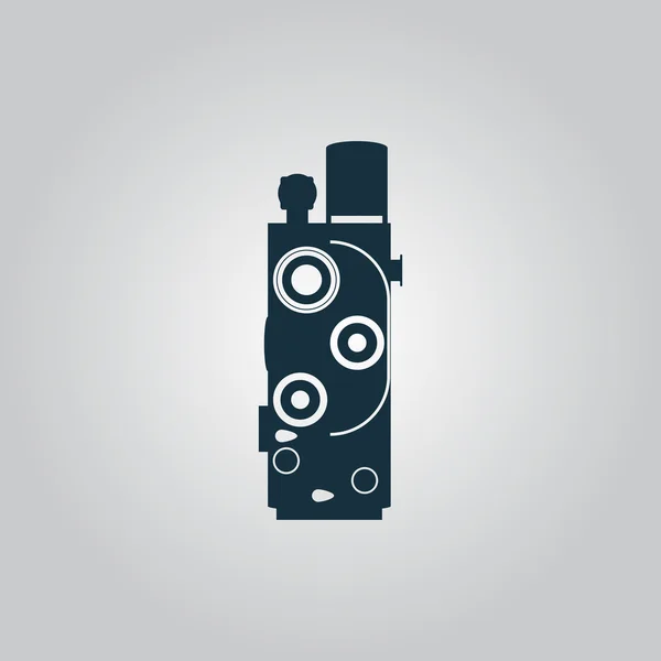 Retro-Filmkamera — Stockvektor