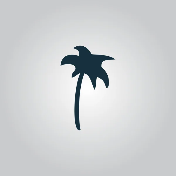 Icône Palm dans le vecteur — Image vectorielle