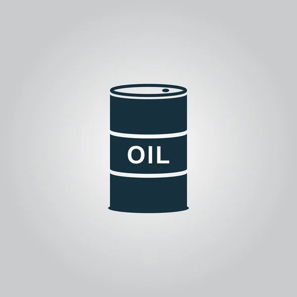 Barelů ropy ikony — Stockový vektor