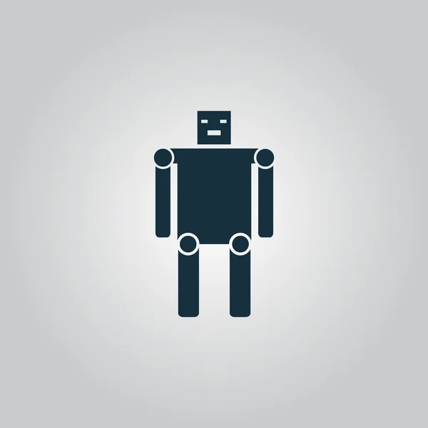 面白いロボット — ストックベクタ