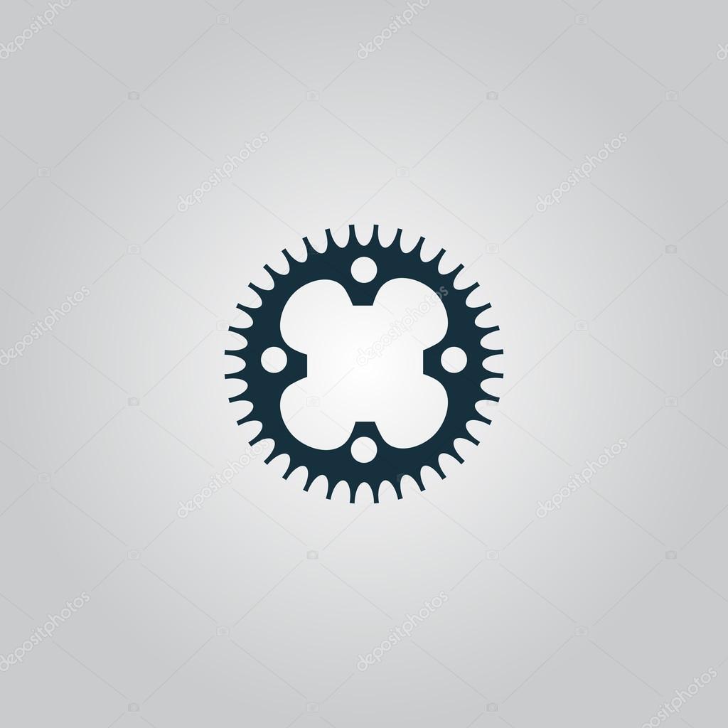 Bicycle sprocket Stock Vector Image by ©burntime555 66930473