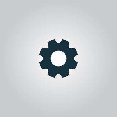 makine dişli simgesini