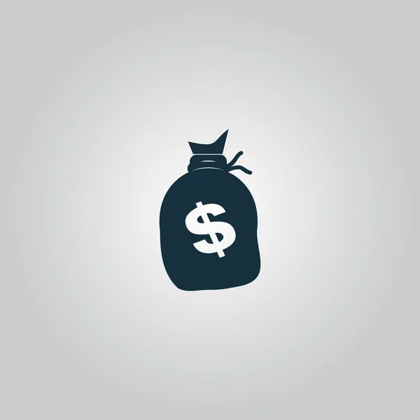 Sac de dollars — Image vectorielle