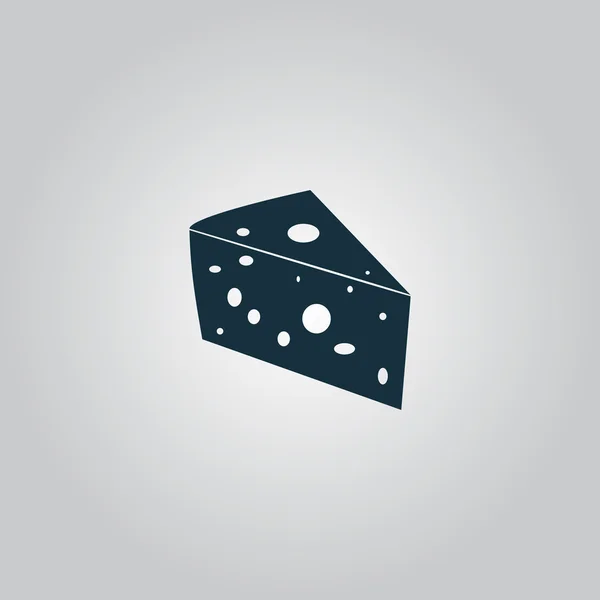 Sýr ikona — Stockový vektor