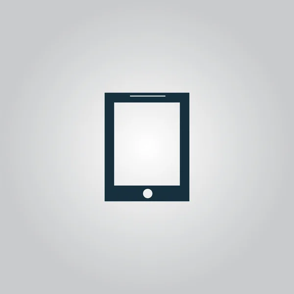 Vector smart tablet icon — Stock Vector