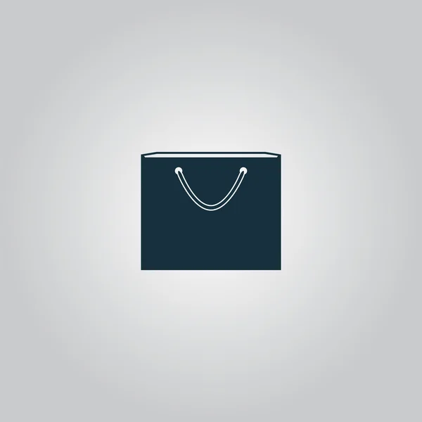 Shopping bag, vector illustration — Stock Vector