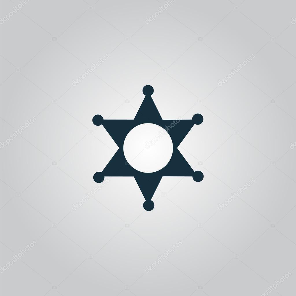 Sheriff star icon