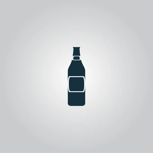 Öl flaska — Stock vektor