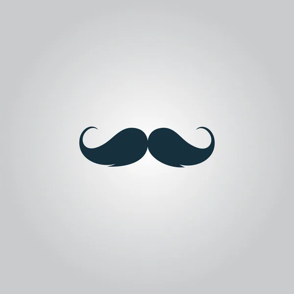 Mustache icon — Stock Vector