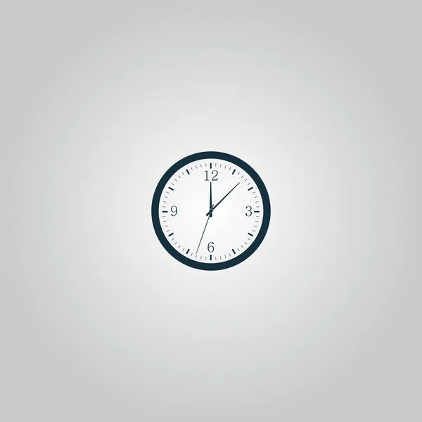 時間と時計のアイコン — ストックベクタ