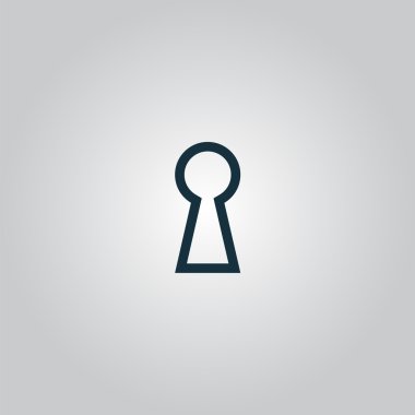 anahtar deliği simgesi