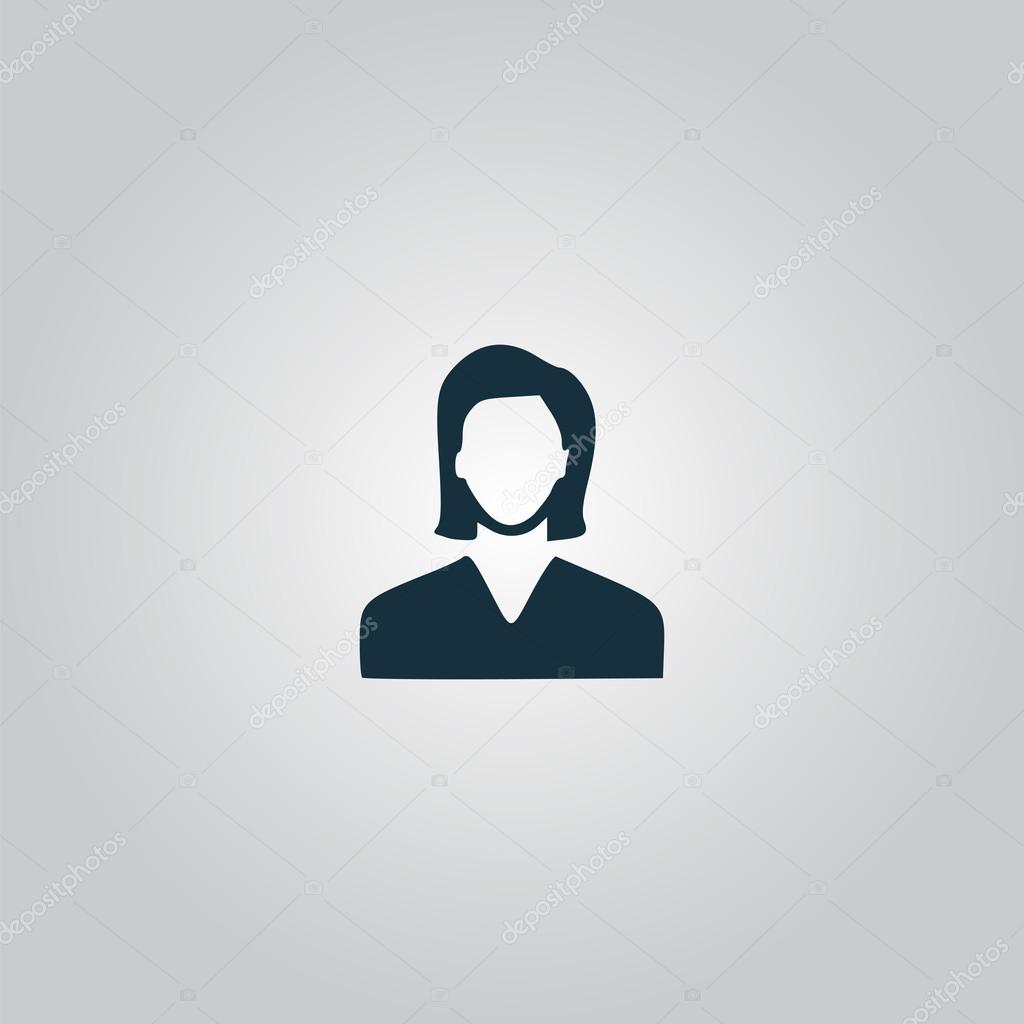 Woman avatar profile picture icon