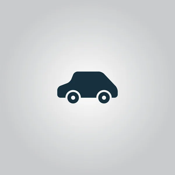 Spielzeugauto-Logo-Vorlage. Vektorsymbol. — Stockvektor