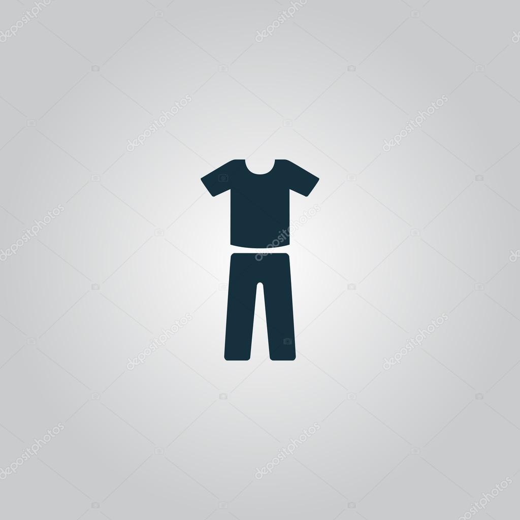 uniform - pants and t-shirt