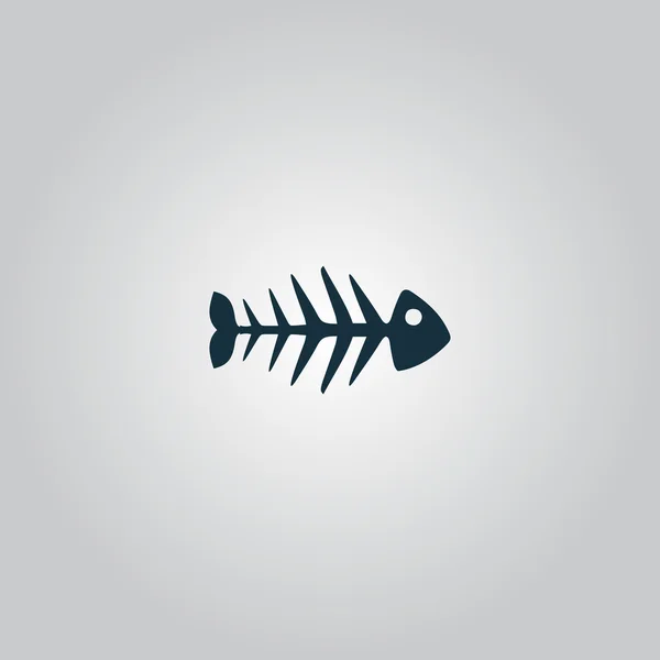Fish skeleton — Stock Vector