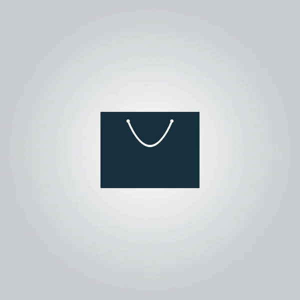 Shopping bag  - vector icon — Stock Vector