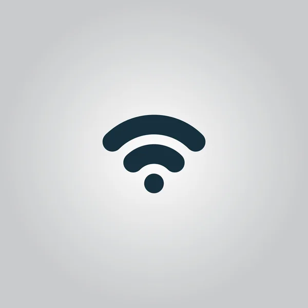 WiFi-netwerk, internet zone pictogram — Stockvector