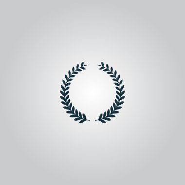 defne çelenk vektör