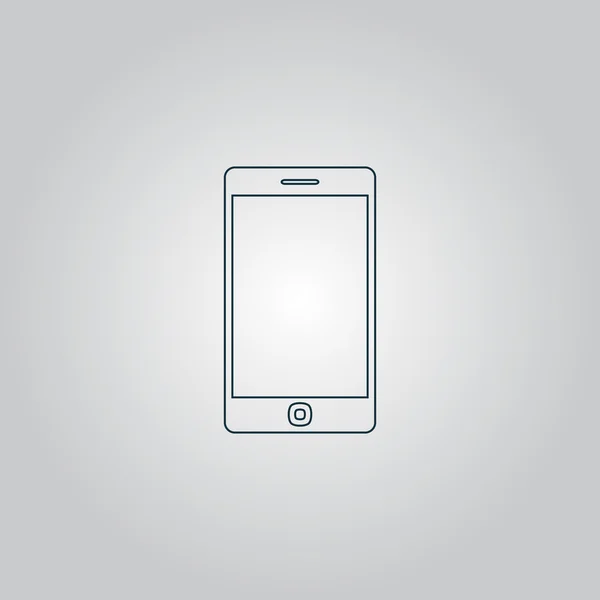 Vektor illustration av smartphone ikon — Stock vektor