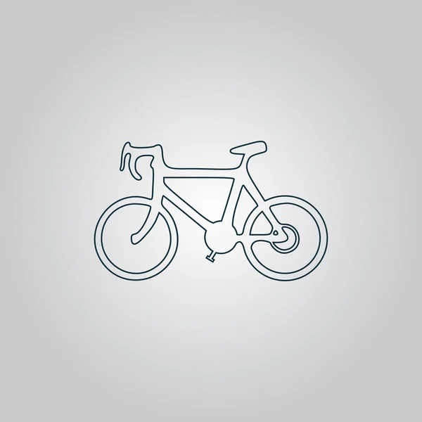 Велосипедная икона — стоковый вектор