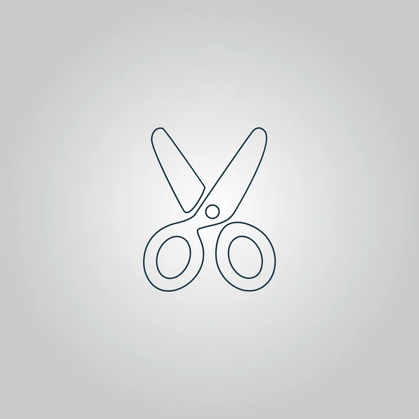 Scissors icon — Stock Vector