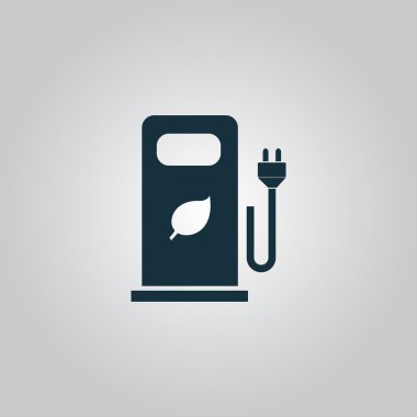 Elektrikli araç şarj istasyonu veya biyo yakıt benzin