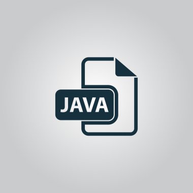 Java Geliştirme dosya biçimi düz simgesi