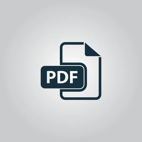 Pdf-pictogram — Stockvector